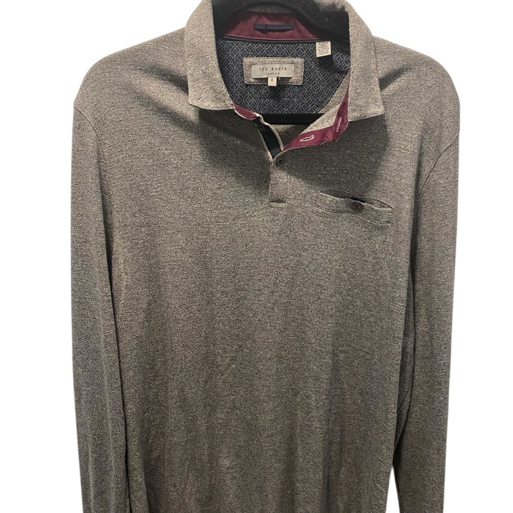 Ted Baker London long sleeve Polo